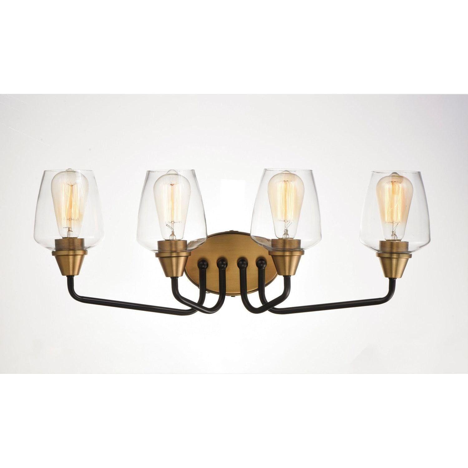 Maxim Lighting - Goblet Bath Vanity - 26123CLBKSN - Canada Light Shop
