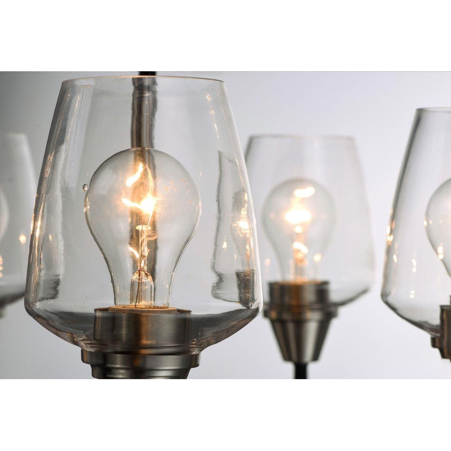 Maxim Lighting - Goblet Chandelier - 26125CLBKSN - Canada Light Shop