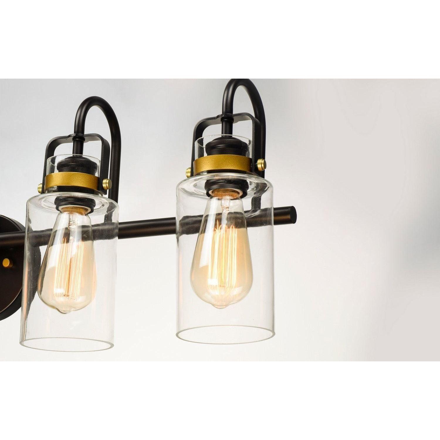 Maxim Lighting - Magnolia Bath Vanity - 30173CLBZGLD - Canada Light Shop
