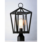 Maxim Lighting - Artisan Outdoor Pole/Post Lantern - 3171CLBK - Canada Light Shop
