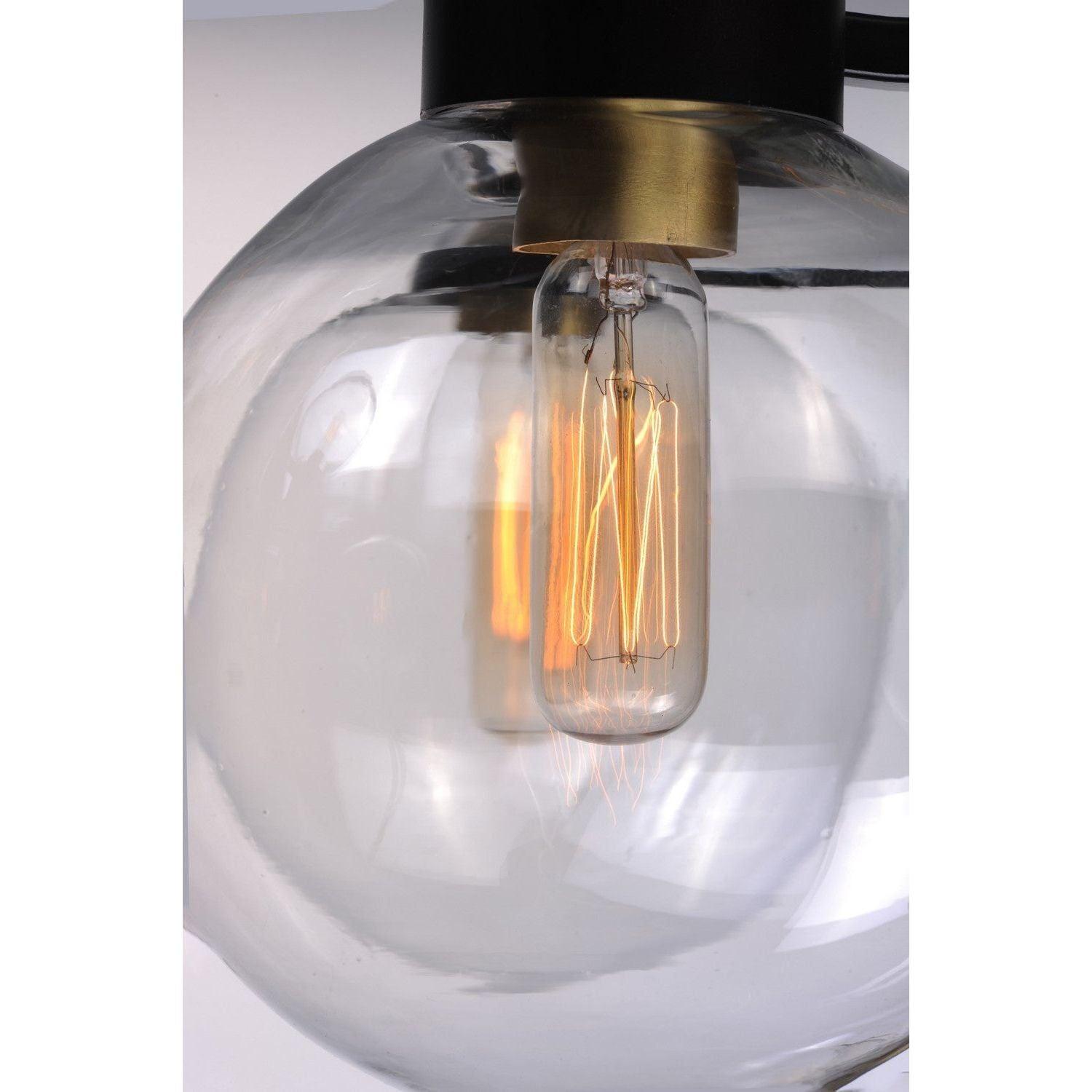 Maxim Lighting - Bauhaus Mini Pendant - 90510CLBZSBR - Canada Light Shop