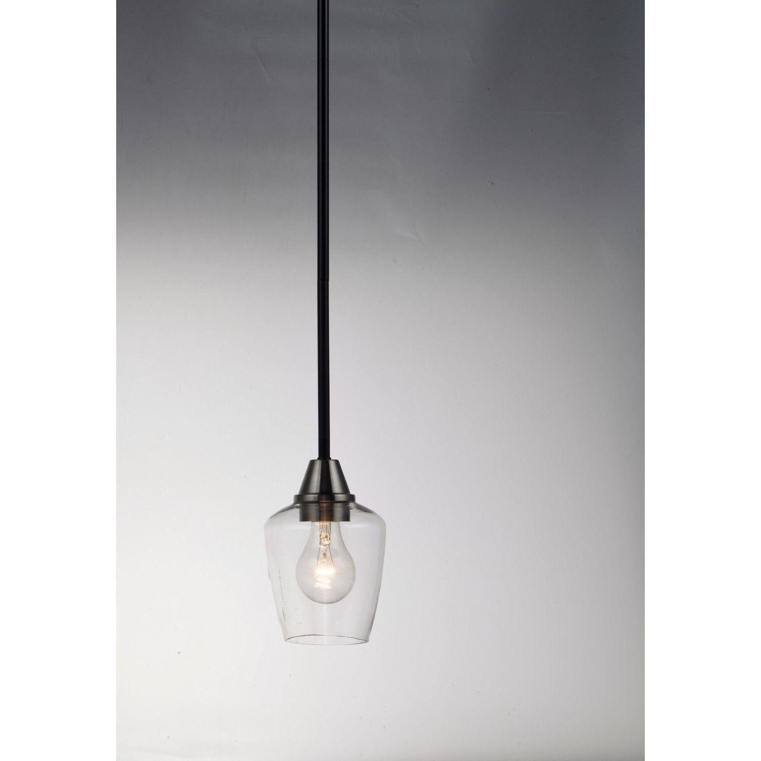 Maxim Lighting - Goblet Mini Pendant - 96120CLBKSN - Canada Light Shop