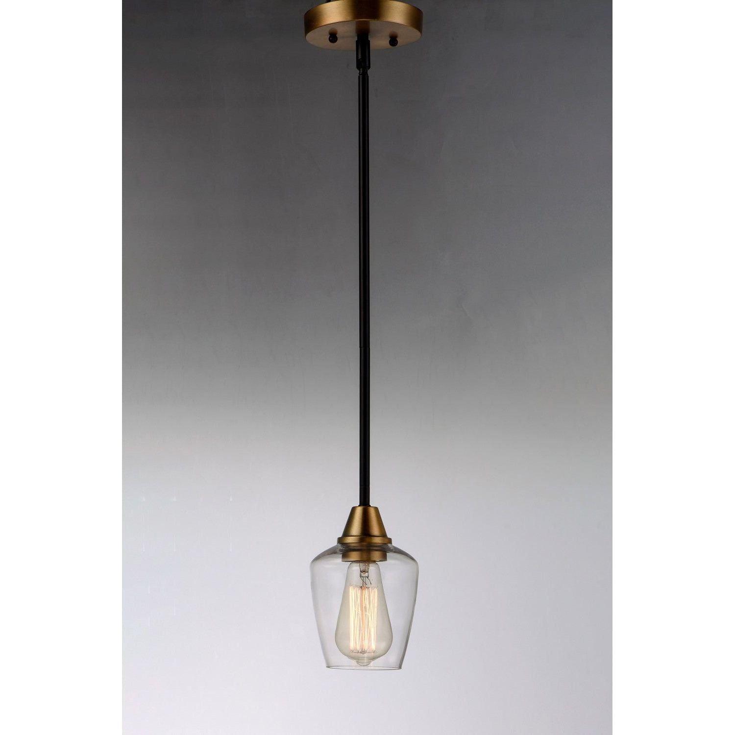 Maxim Lighting - Goblet Mini Pendant - 96120CLBKSN - Canada Light Shop