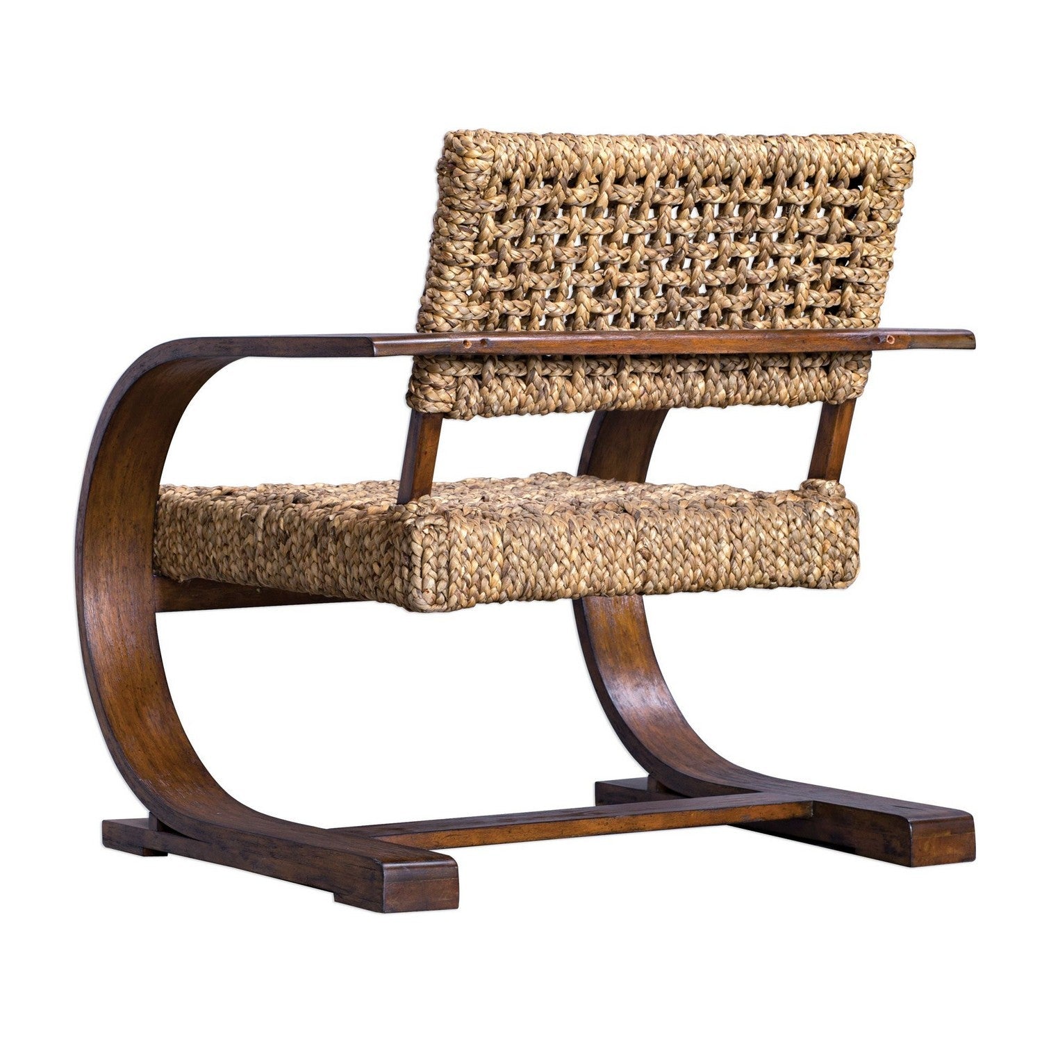 Uttermost - 23483 - Accent Chair - Rehema - Natural Woven Banana