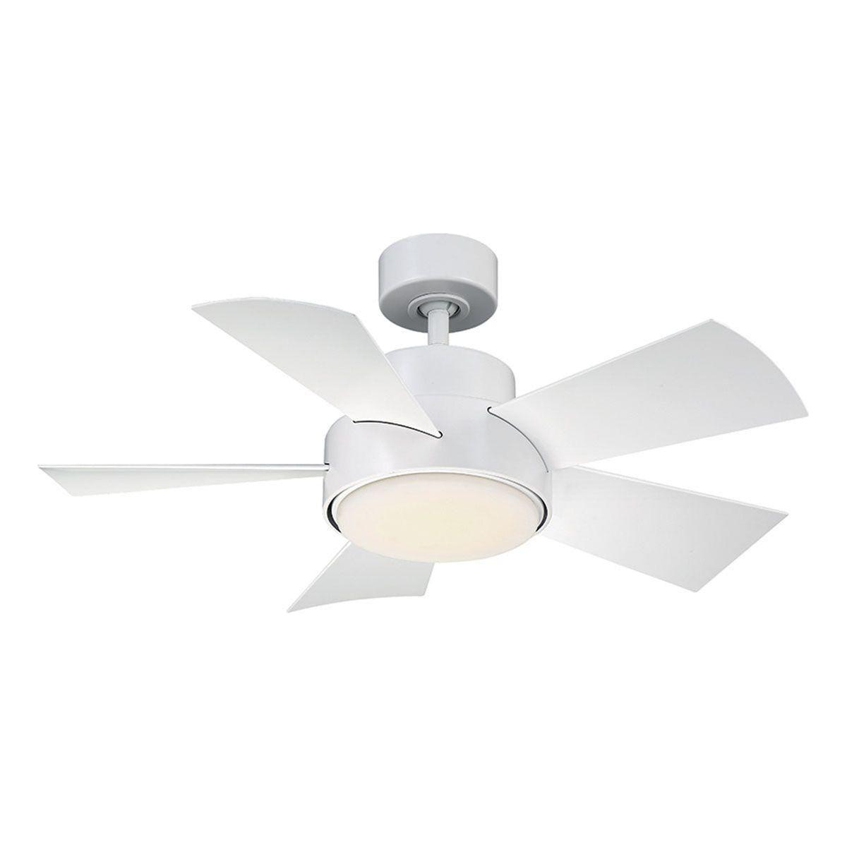 Modern Forms - Vox Flush Ceiling Fan - FR-W1802-38L-MW - Canada Light Shop