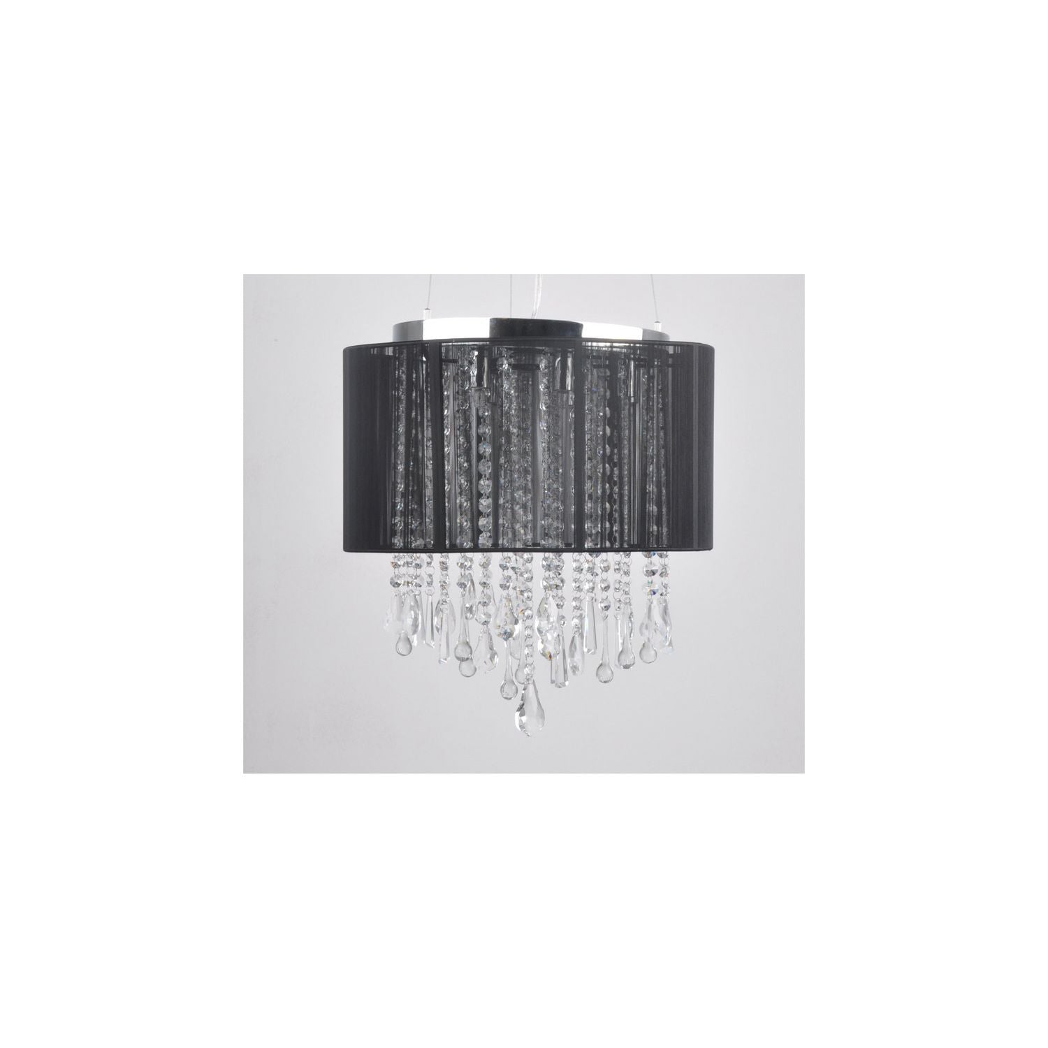 Avenue Lighting - HF1501-BLK - LED Dual Sconce - Beverly Dr. - Black Silk String