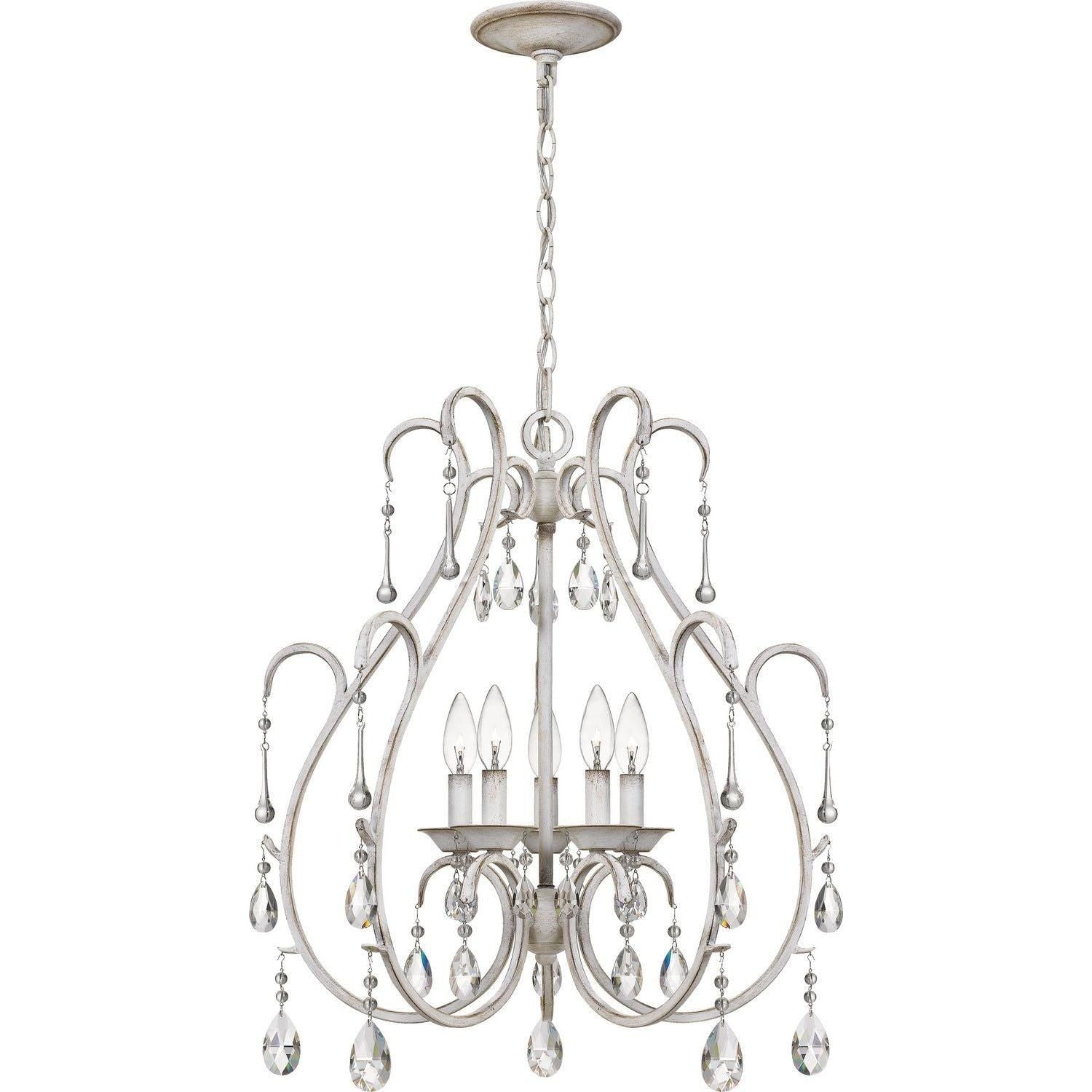 Quoizel - Blanca Chandelier - BLC5005AWH - Canada Light Shop