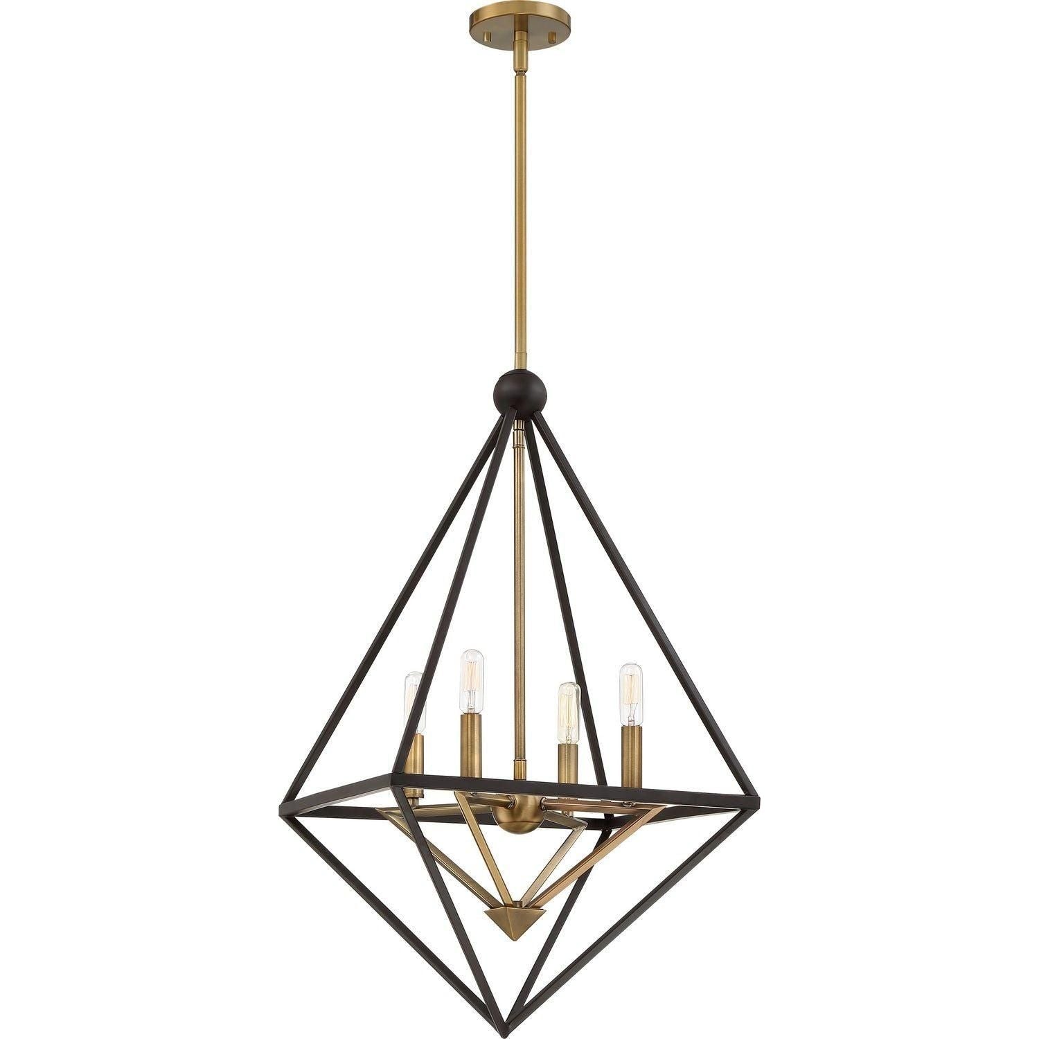 Quoizel - Louvre Foyer Pendant - LVR5204WT - Canada Light Shop