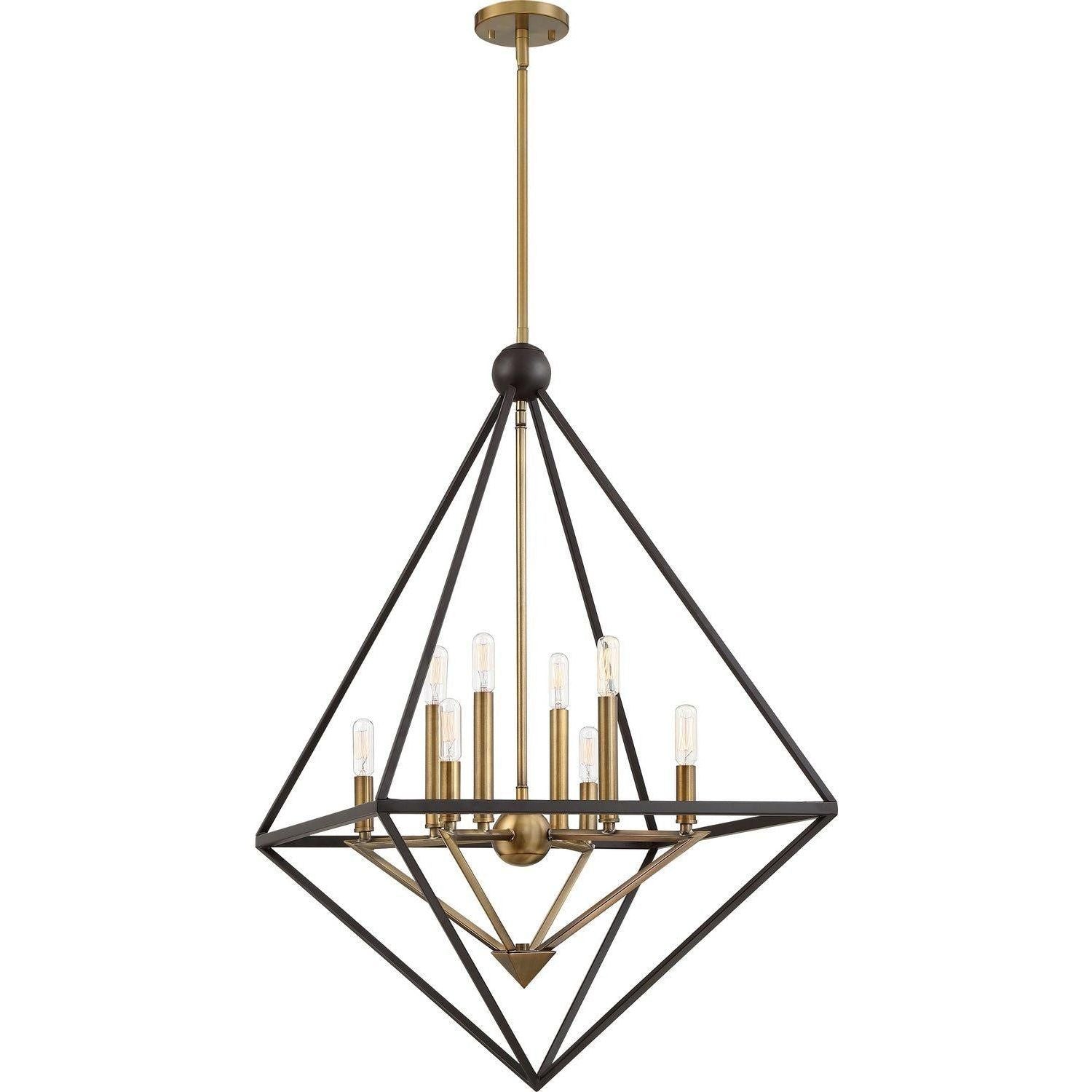 Quoizel - Louvre Foyer Pendant - LVR5208WT - Canada Light Shop
