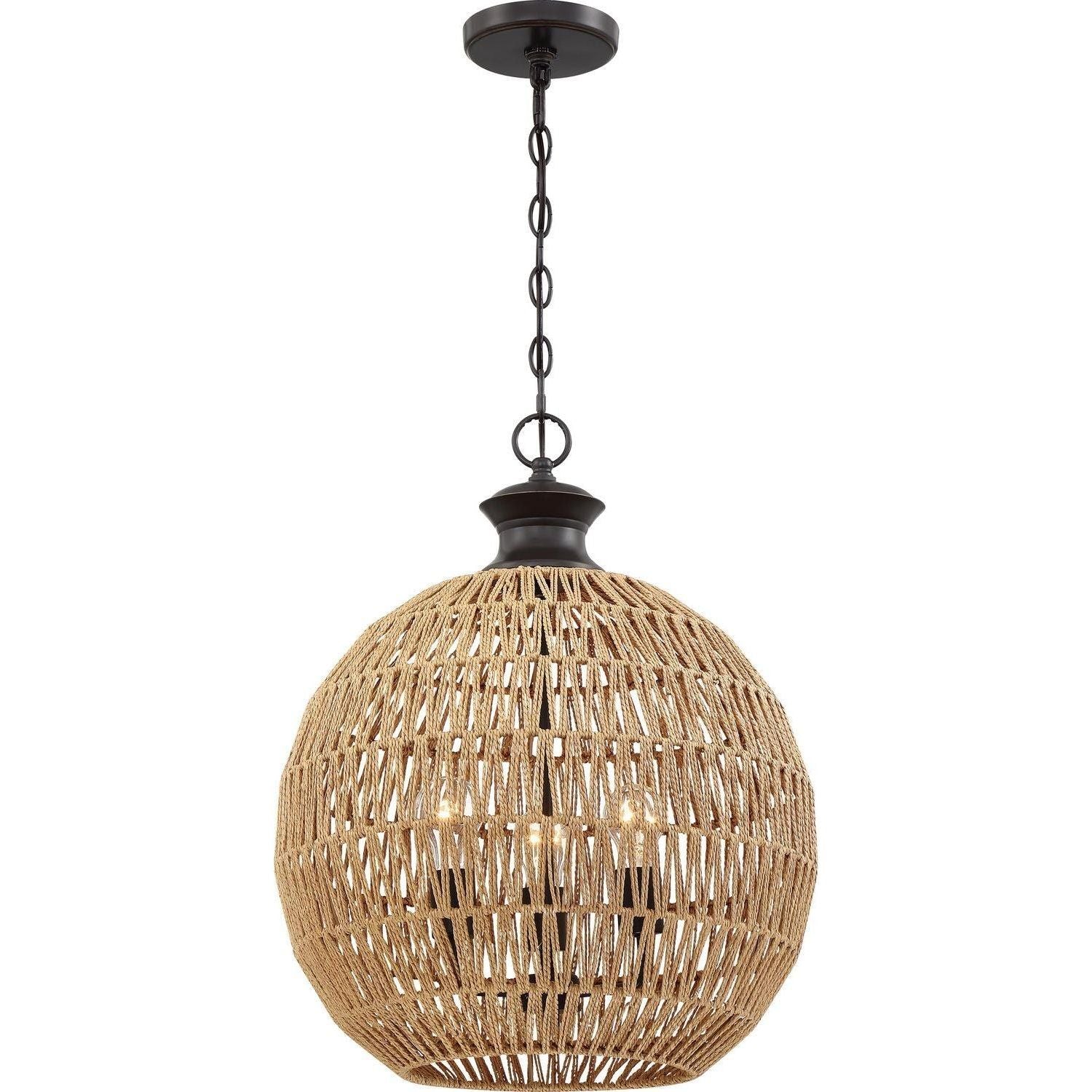 Quoizel - Casablanca Pendant - QF4034PN - Canada Light Shop