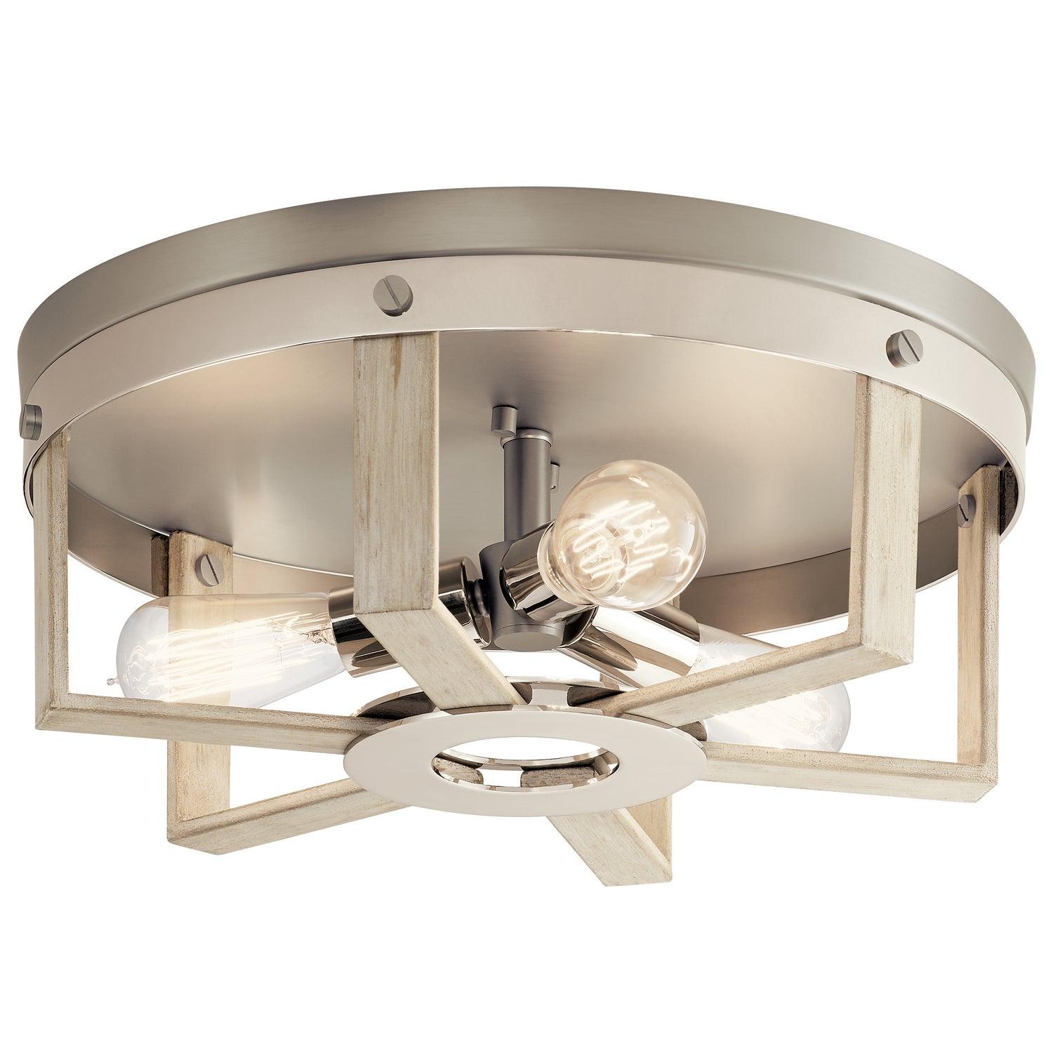 Kichler - Peyton Flush Mount - 44293WWW - Canada Light Shop