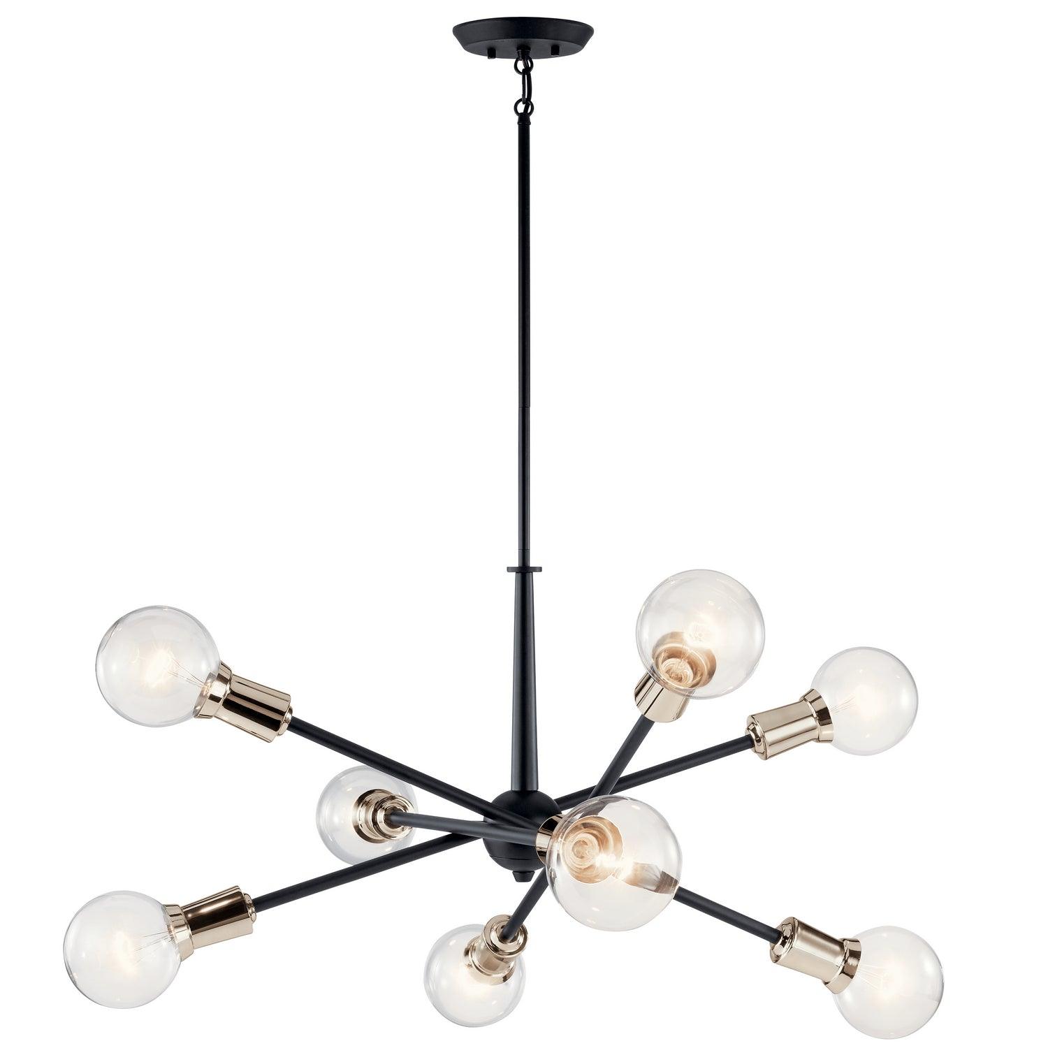 Kichler - Armstrong Chandelier - 43118BK - Canada Light Shop