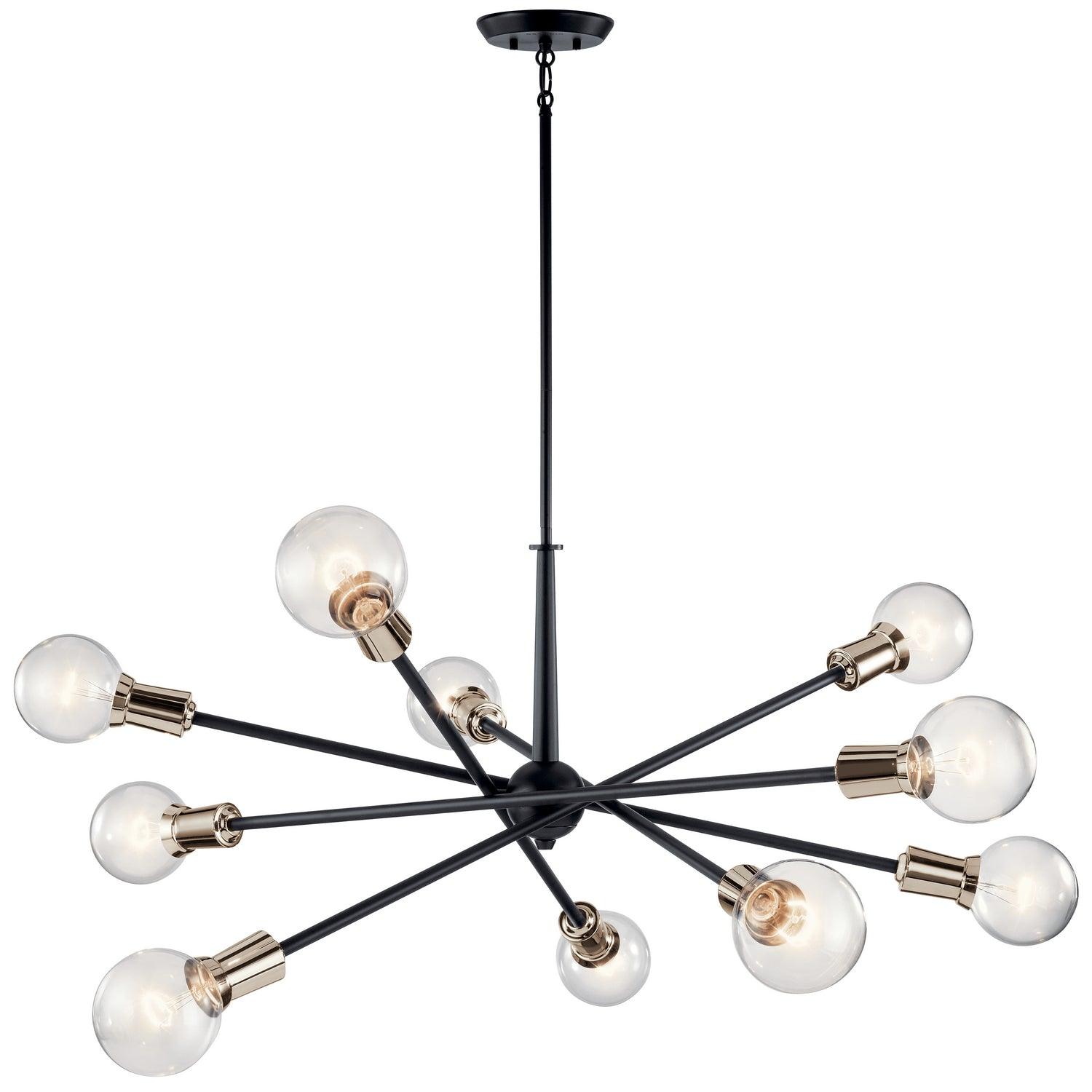 Kichler - Armstrong Chandelier - 43119BK - Canada Light Shop