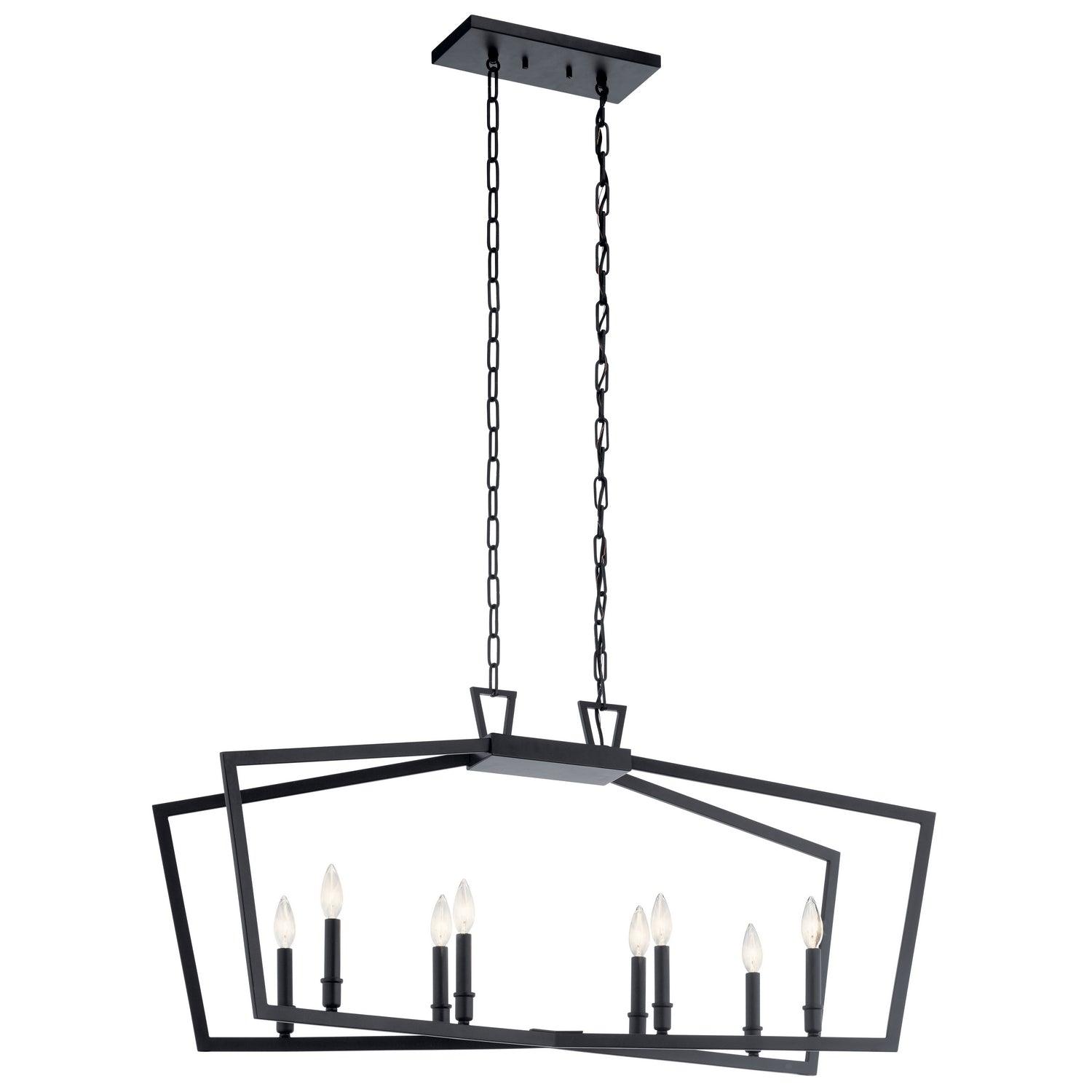 Kichler - Abbotswell Linear Chandelier - 43494BK - Canada Light Shop