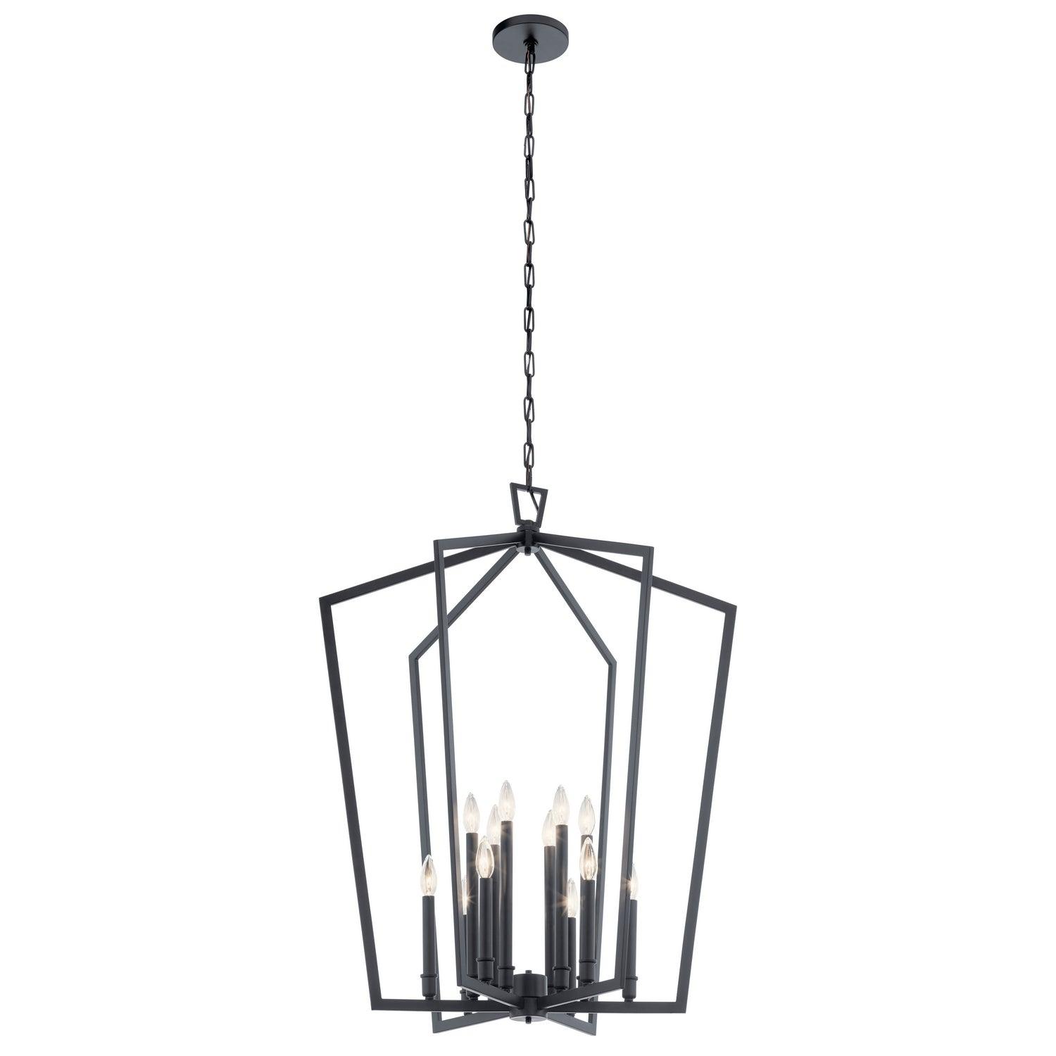 Kichler - Abbotswell Foyer Pendant - 43496BK - Canada Light Shop