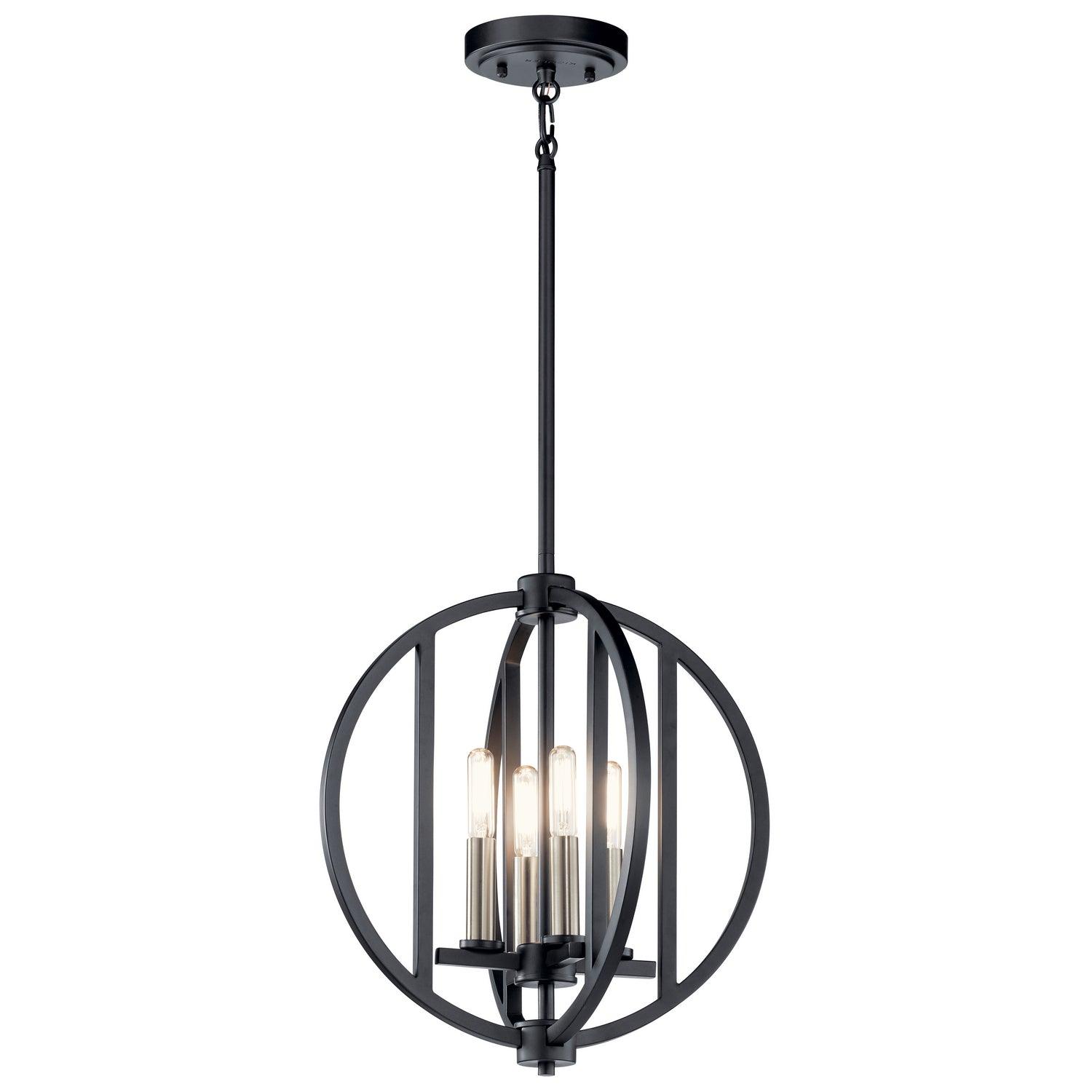 Kichler - Samural Chandelier - 43642BK - Canada Light Shop