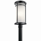 Kichler - Toman Outdoor Post Mount - 49690BK - Canada Light Shop