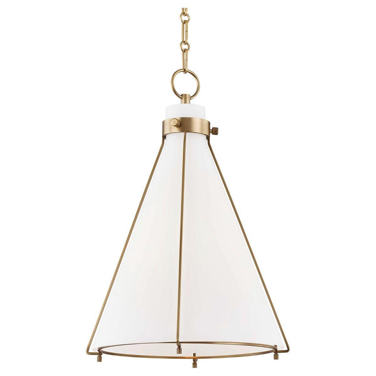 Hudson Valley Lighting - Eldridge Cone Pendant - 7316-AGB - Canada Light Shop
