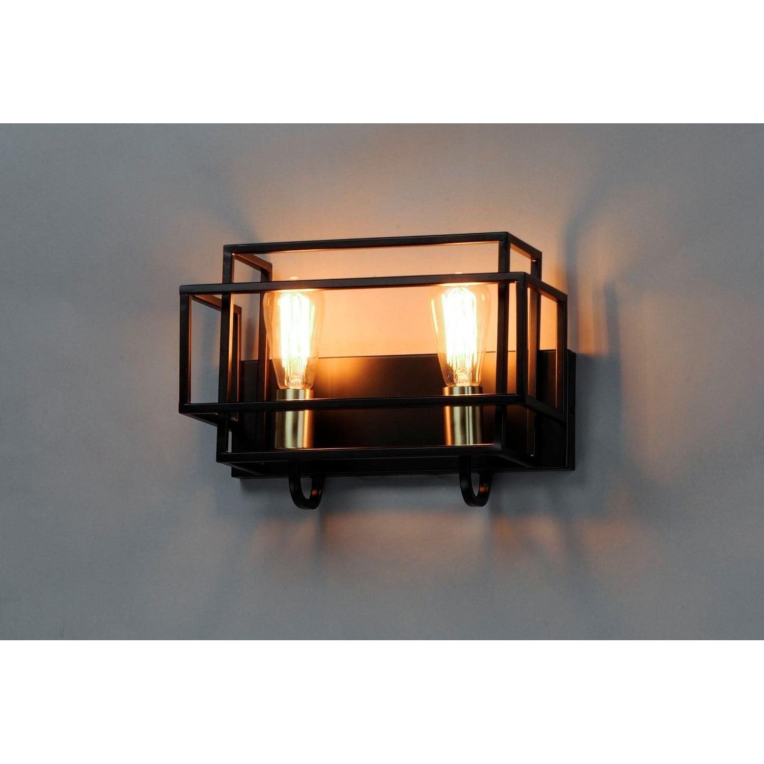 Maxim Lighting - Liner Bath Vanity - 10244BKSBR - Canada Light Shop