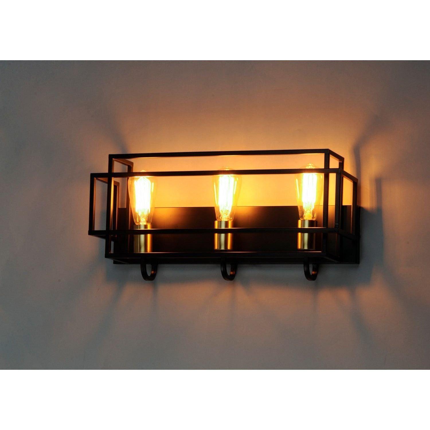Maxim Lighting - Liner Bath Vanity - 10244BKSBR - Canada Light Shop
