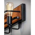 Maxim Lighting - Black Forest Bath Vanity - 10302BKASB - Canada Light Shop