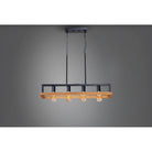 Maxim Lighting - Black Forest Linear Chandelier - 10307BKASB - Canada Light Shop