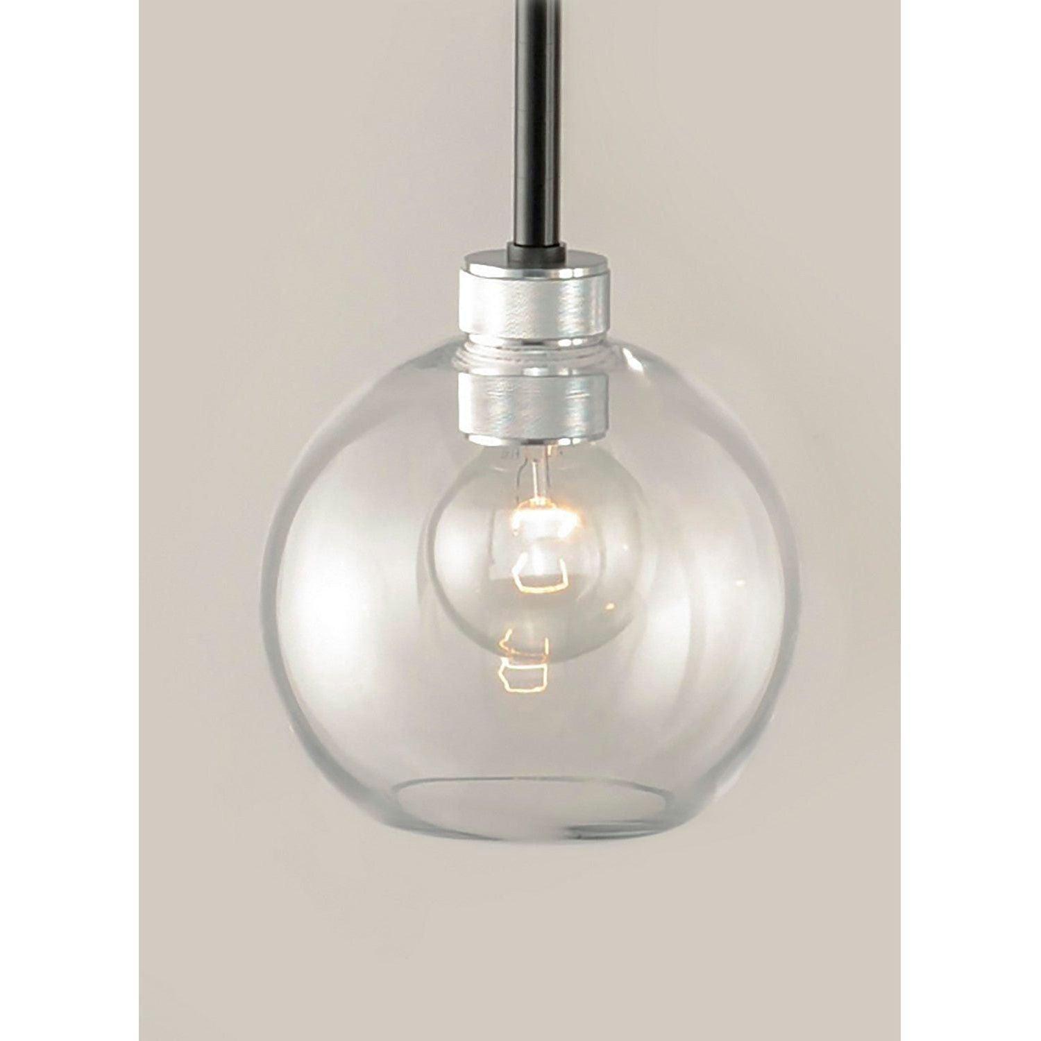 Maxim Lighting - Vessel Mini Pendant - 21619CLBKAL - Canada Light Shop
