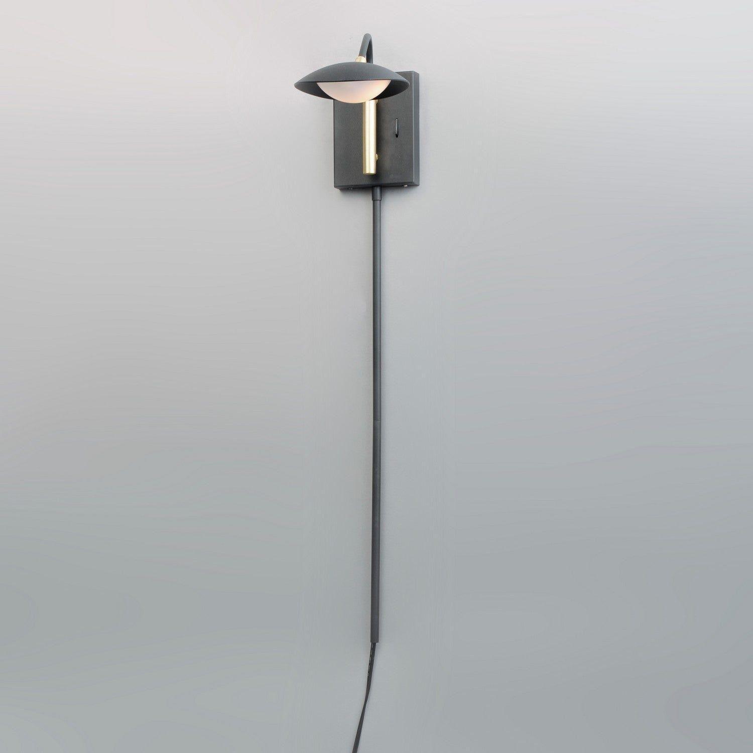 Maxim Lighting - Scan LED Wall Sconce - 21691BKSBR - Canada Light Shop