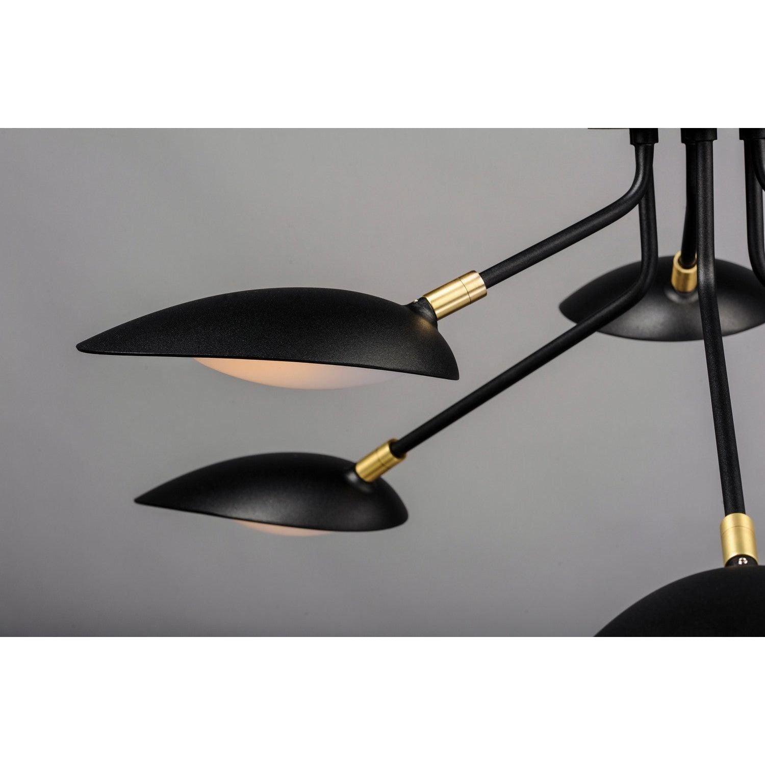 Maxim Lighting - Scan LED Pendant - 21696BKSBR - Canada Light Shop