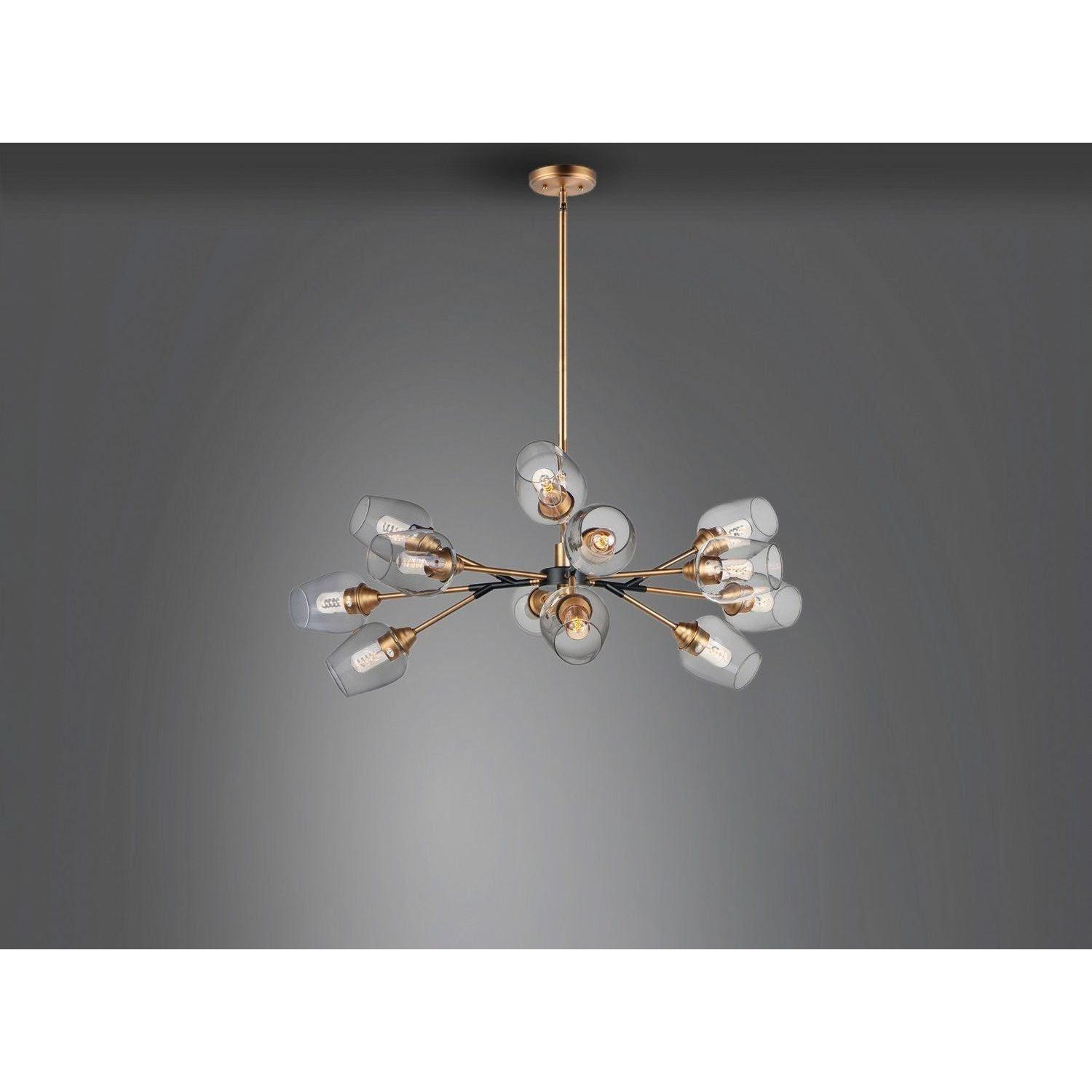 Maxim Lighting - Savvy Chandelier - 26347CLABBK - Canada Light Shop