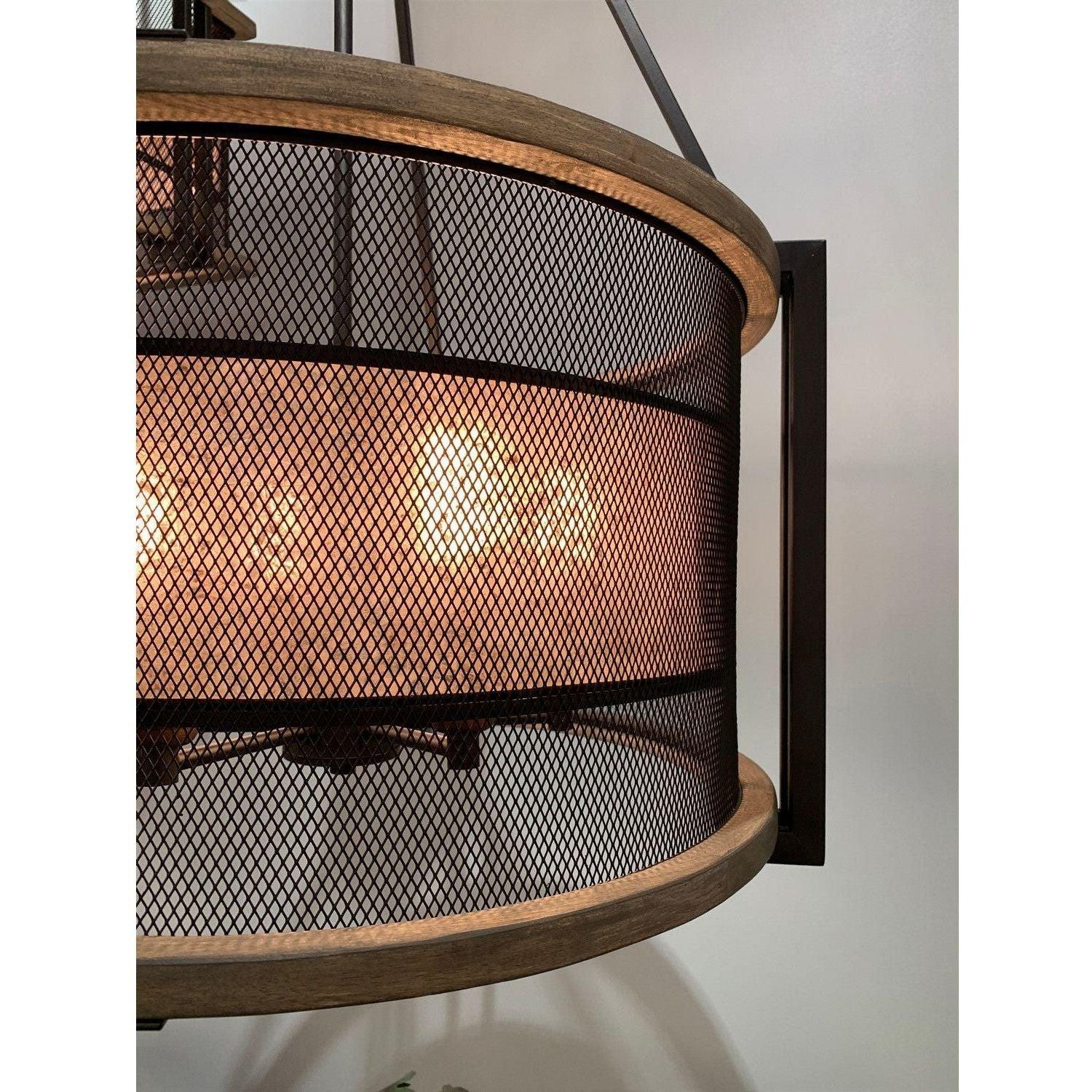 Maxim Lighting - Boundry Chandelier - 27565BKBWAB - Canada Light Shop