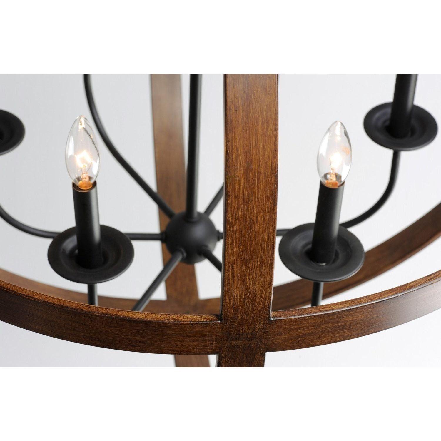 Maxim Lighting - Compass Pendant - 27574APBK - Canada Light Shop