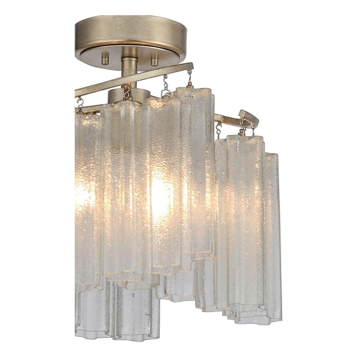 Maxim Lighting - Victoria Semi-Flush Mount - 39570WFLGS - Canada Light Shop