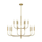 Visual Comfort Studio Collection - Brianna 2-Tier Chandelier - EC10015BBS - Canada Light Shop