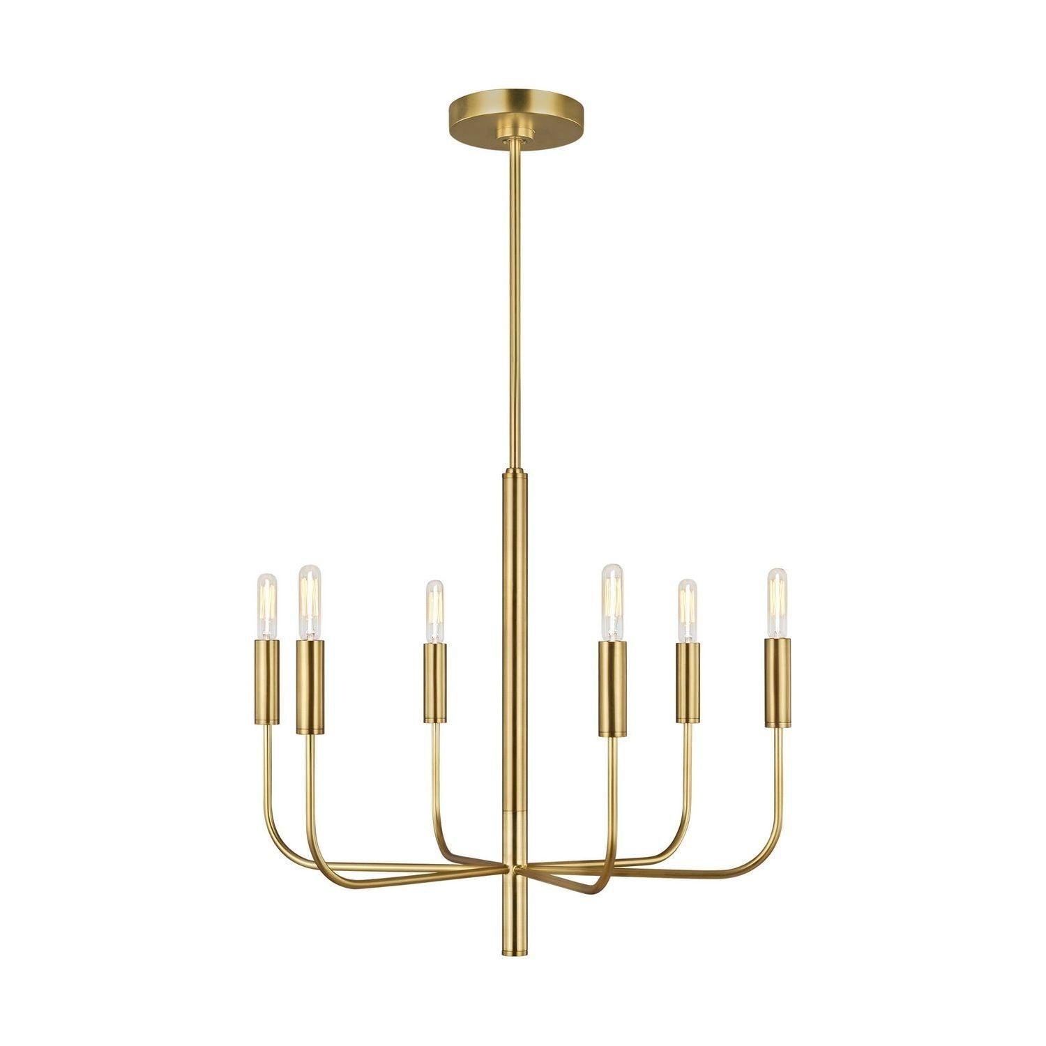 Visual Comfort Studio Collection - Brianna Chandelier - EC1006BBS - Canada Light Shop