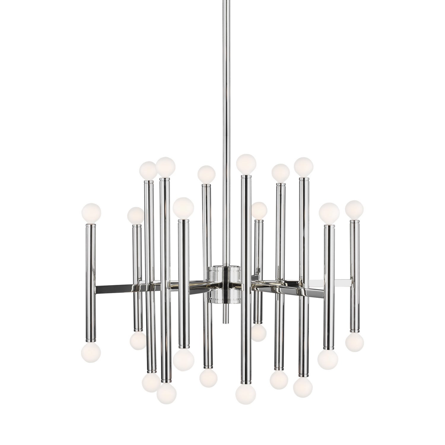 Visual Comfort Studio Canada - TC10624PN - 24 Light Chandelier - Beckham Modern - Polished Nickel