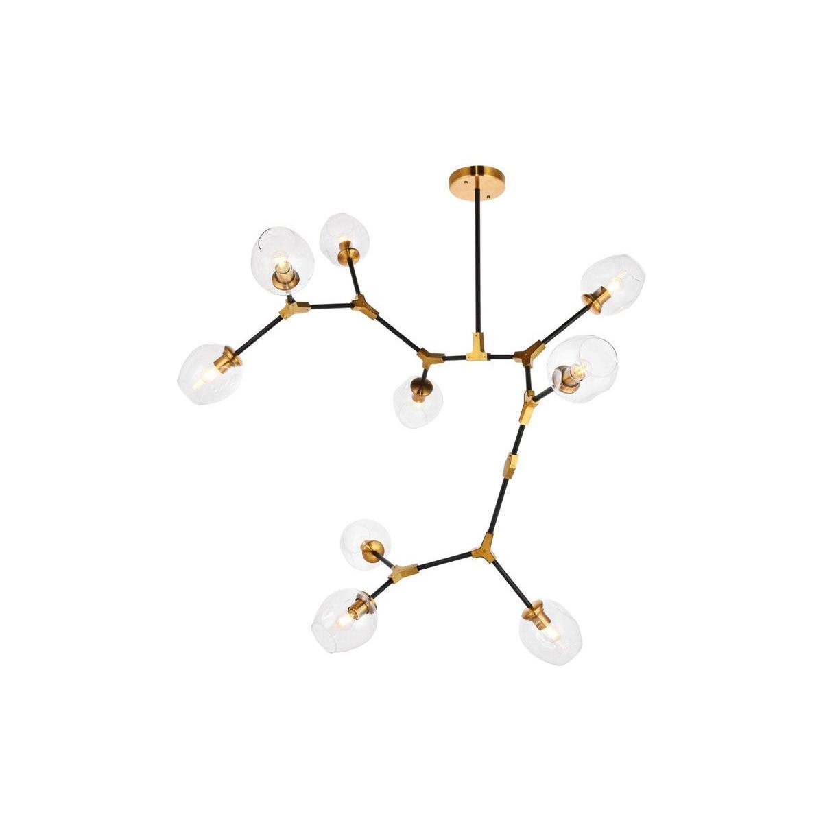 Elegant Lighting - Cavoli Pendant - 1712G79LAB - Canada Light Shop