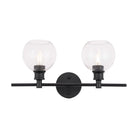 Elegant Lighting - Collier Wall Sconce - LD2314BK - Canada Light Shop