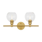 Elegant Lighting - Collier Wall Sconce - LD2314BR - Canada Light Shop