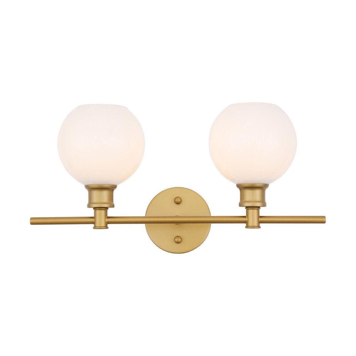 Elegant Lighting - Collier Wall Sconce - LD2315BR - Canada Light Shop