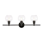 Elegant Lighting - Collier Wall Sconce - LD2318BK - Canada Light Shop