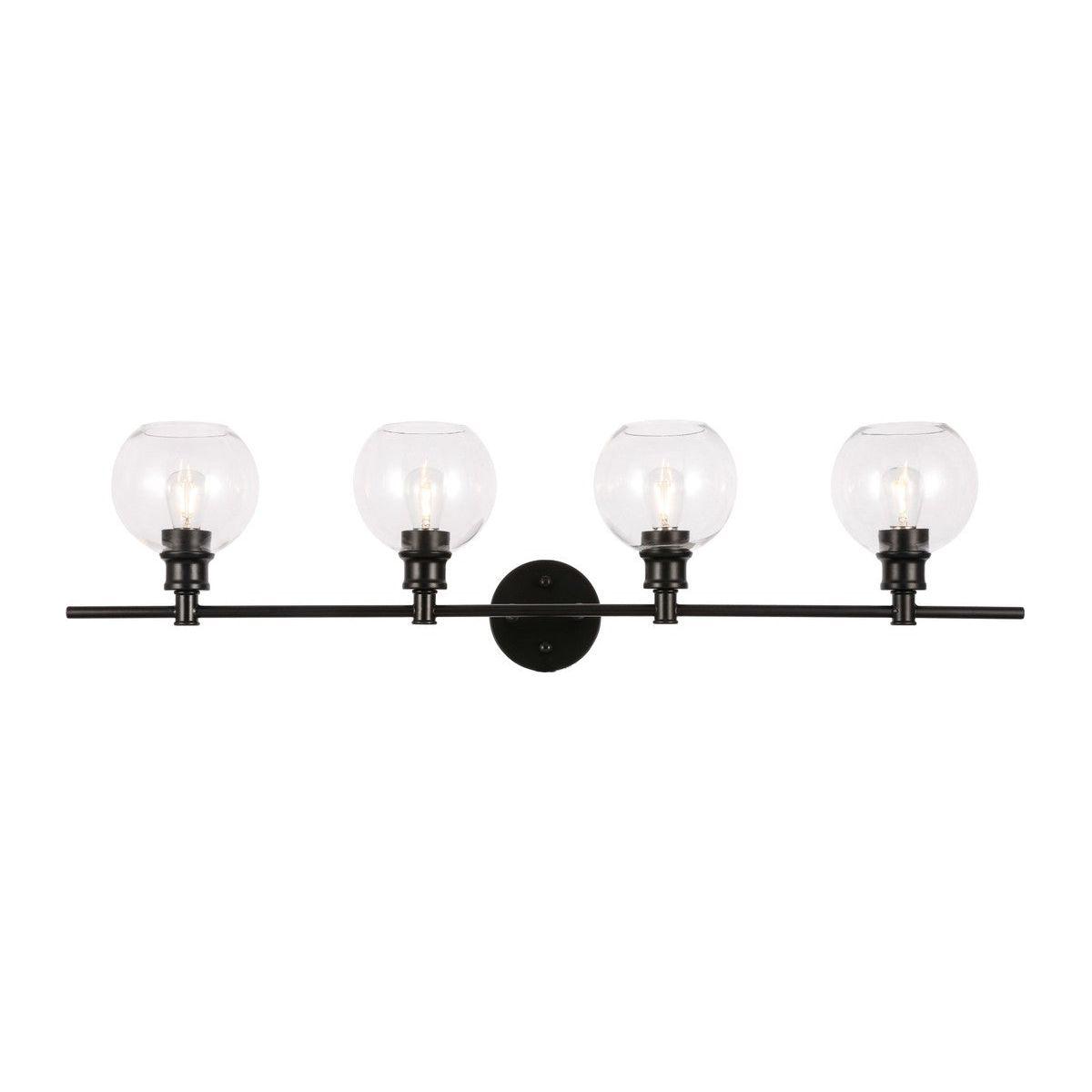 Elegant Lighting - Collier Wall Sconce - LD2322BK - Canada Light Shop