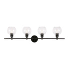 Elegant Lighting - Collier Wall Sconce - LD2322BK - Canada Light Shop