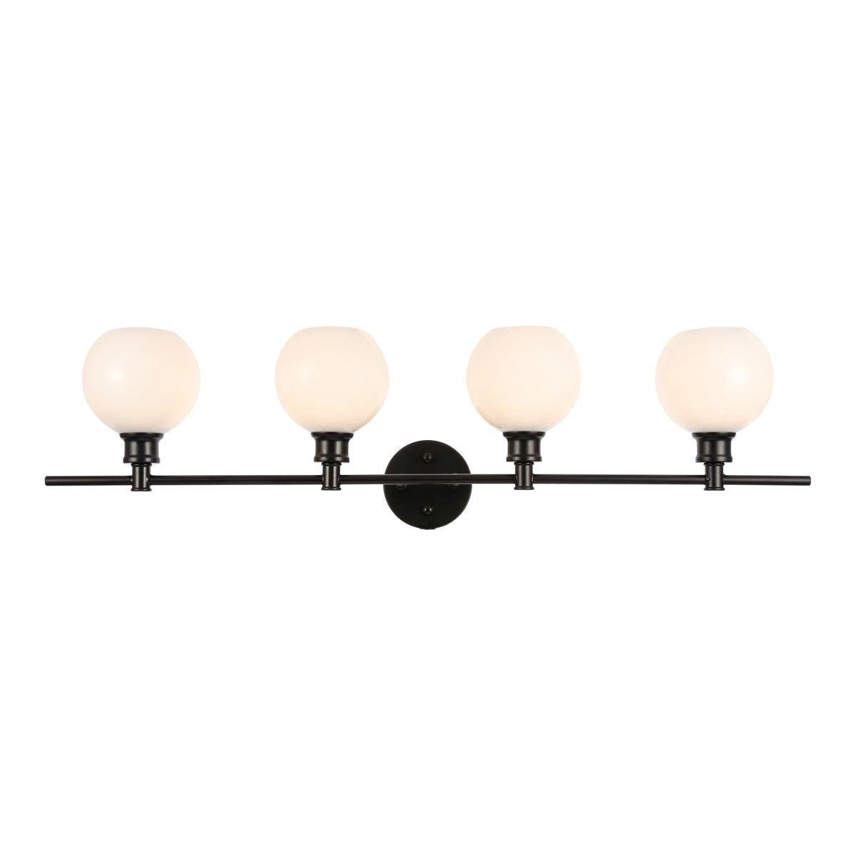 Elegant Lighting - Collier Wall Sconce - LD2323BK - Canada Light Shop
