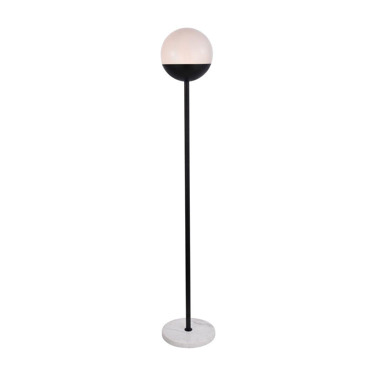 Elegant Lighting - Eclipse Floor Lamp - LD6146BK - Canada Light Shop