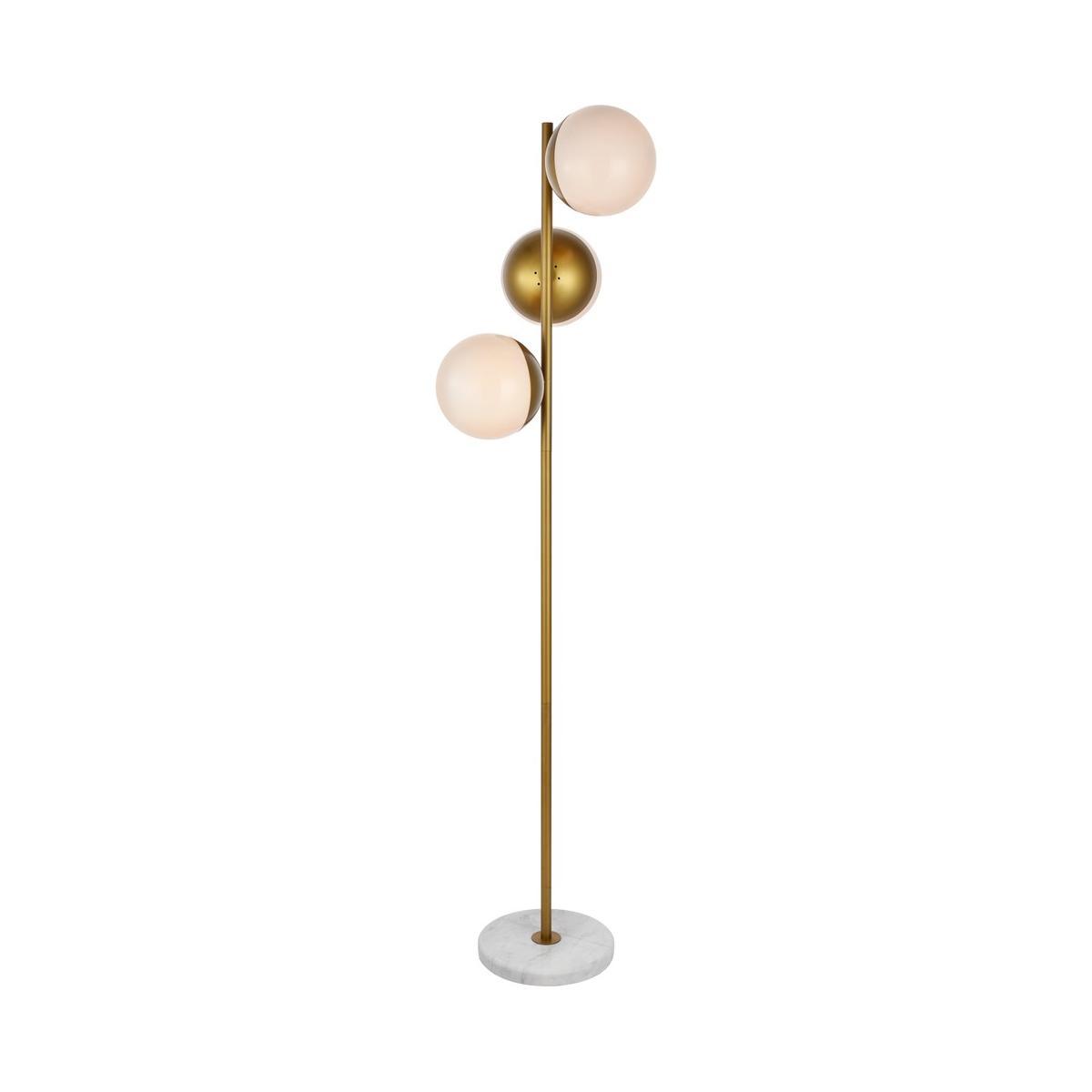 Elegant Lighting - Eclipse Floor Lamp - LD6162BR - Canada Light Shop