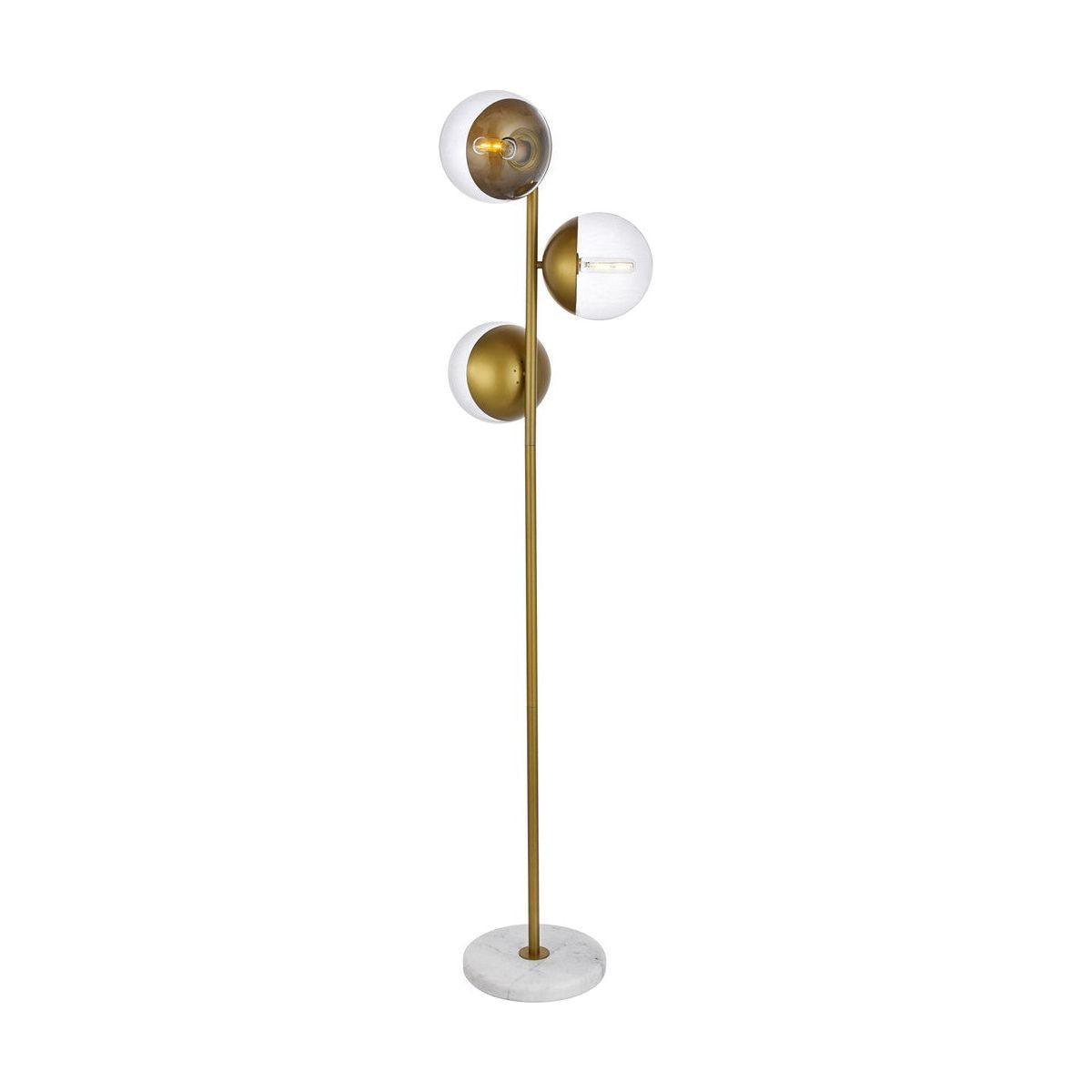 Elegant Lighting - Eclipse Floor Lamp - LD6163BR - Canada Light Shop