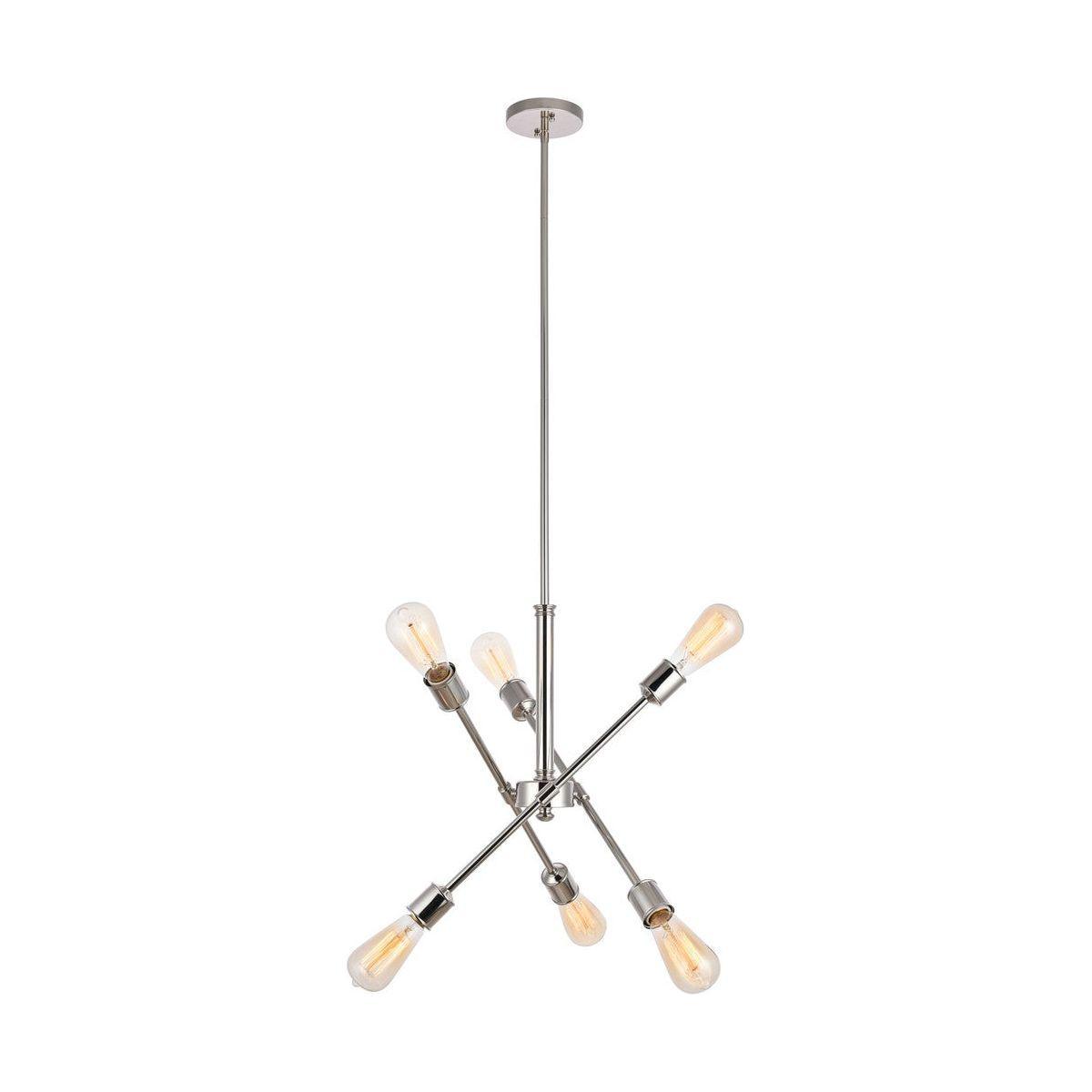 Elegant Lighting - Axel Multi-Light Pendant - LD8016D18PN - Canada Light Shop