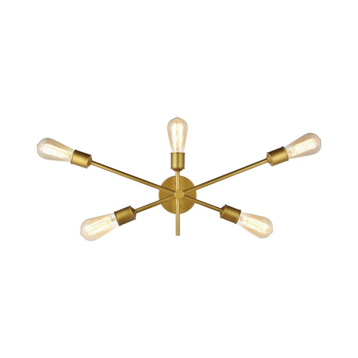 Elegant Lighting - Axel Wall Sconce - LD8022W24BR - Canada Light Shop