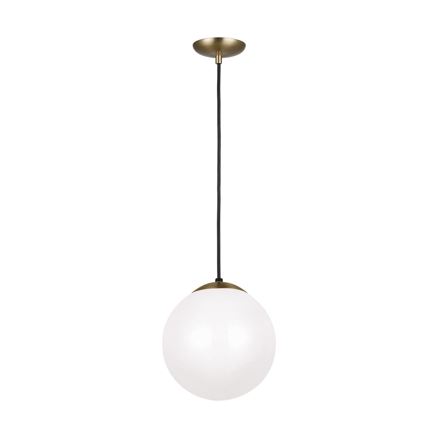 Visual Comfort Studio Canada - 6020EN3-848 - One Light Pendant - Leo - Hanging Globe - Satin Brass